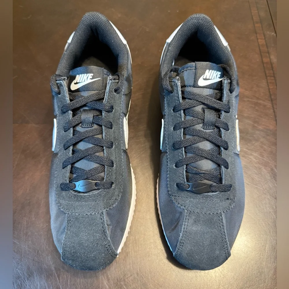 New Nike Cortez Black White Sneaker Shoes